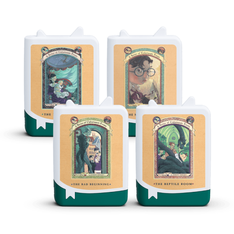 A Series of Unfortunate Events Book Tonies 4 Pack Audio Character