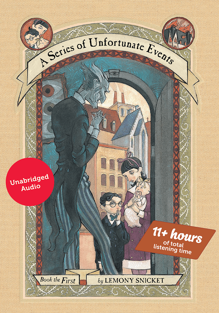 A Series of Unfortunate Events Book Tonies 4 Pack Audio Character