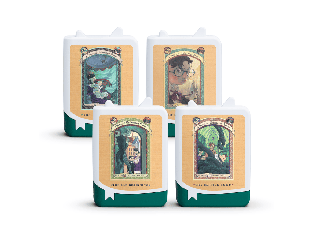 A Series of Unfortunate Events Book Tonies 4 Pack Audio Character