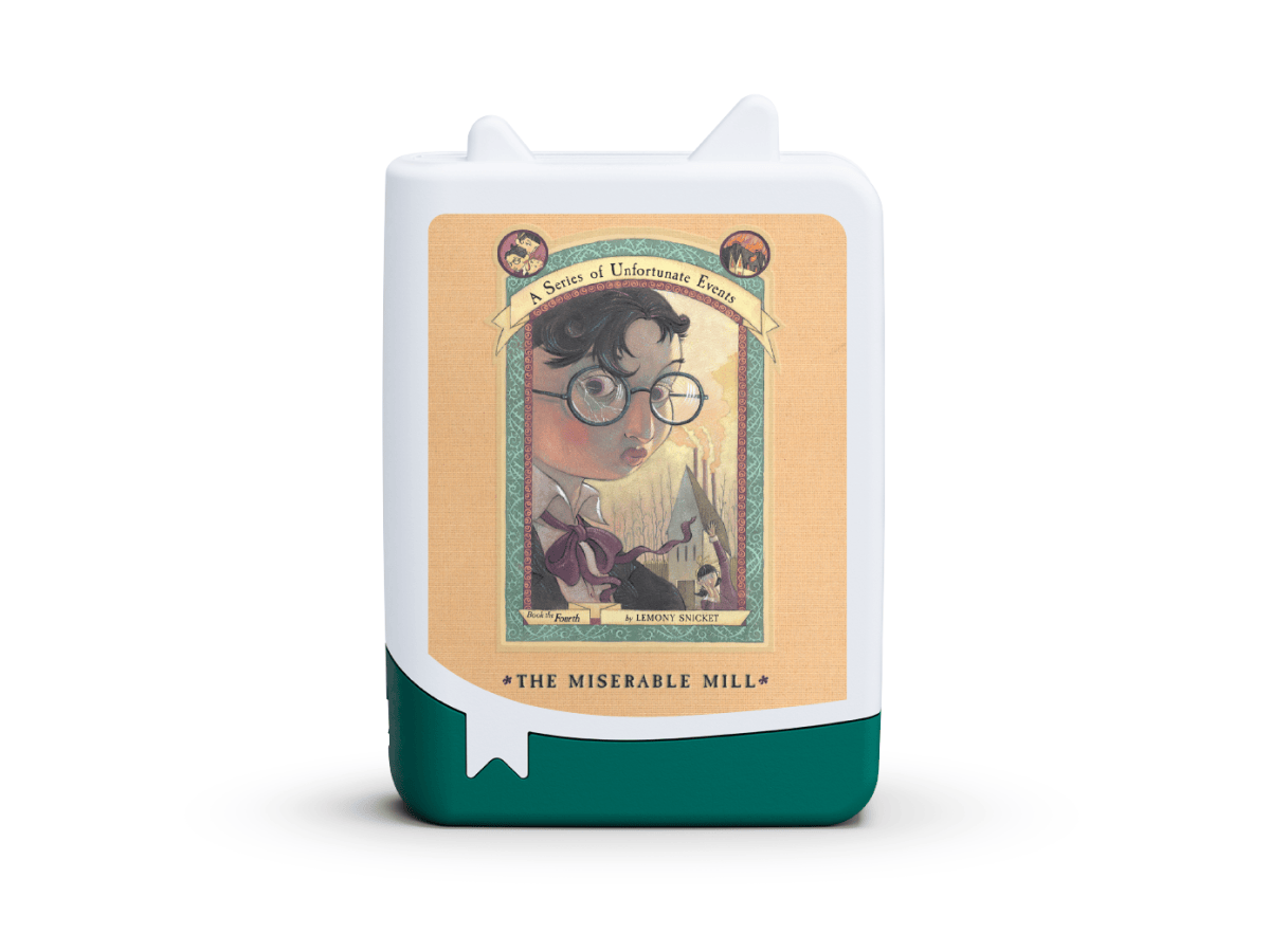A Series of Unfortunate Events Book Tonies 4 Pack Audio Character
