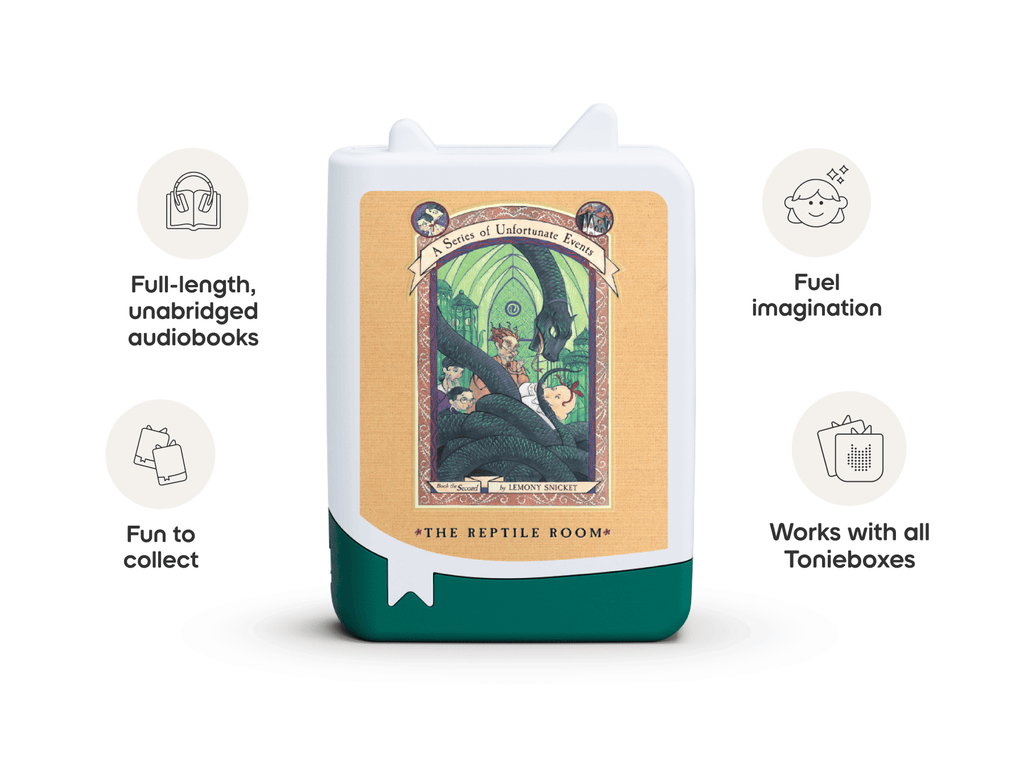 A Series of Unfortunate Events Book Tonies 4 Pack Audio Character