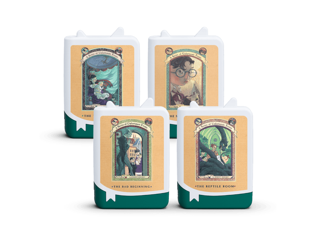 A Series of Unfortunate Events Book Tonies 4 Pack Audio Character