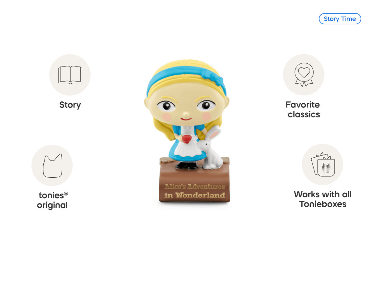 Favorite Classics Alice's Adventures in Wonderland Tonie Audio Character Holiday Countdown