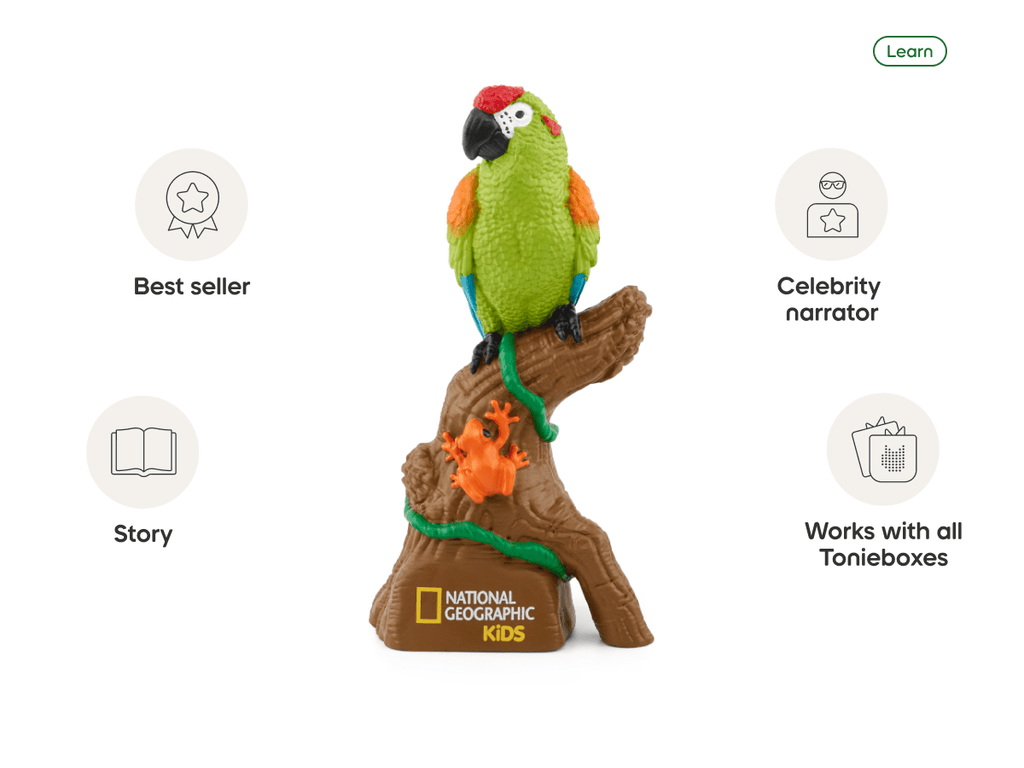 National Geographic Kids Amazon Rainforest Tonie Audio Character