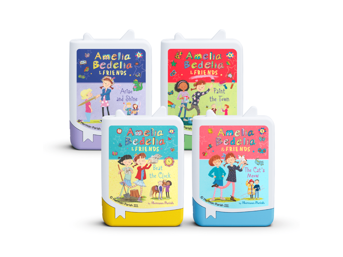 Amelia Bedelia and Friends Book Tonies 4 Pack Audio Character