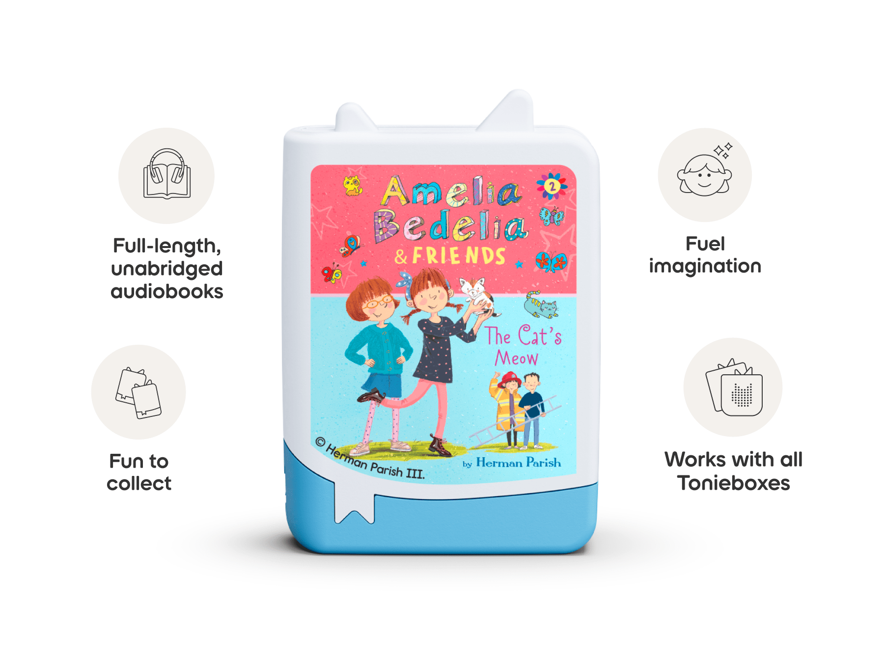 Amelia Bedelia and Friends Book Tonies 4 Pack Audio Character