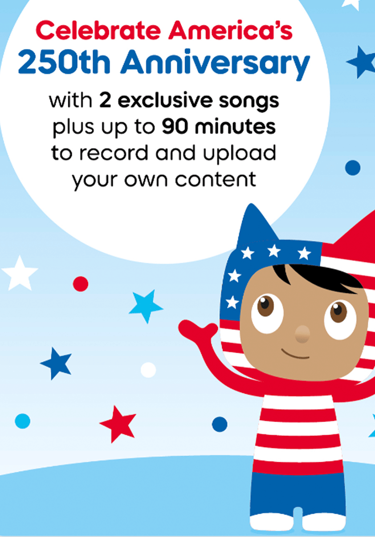 America's 250th Anniversary Creative Tonie Audio Character Recordable