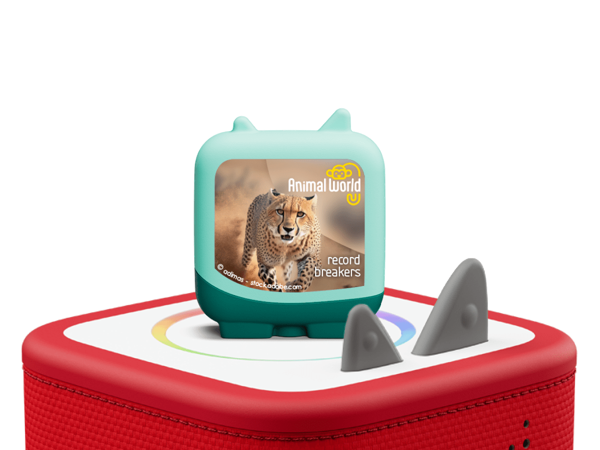 Animal World Record Breakers Pocket Tonies 4 Pack Audio Character