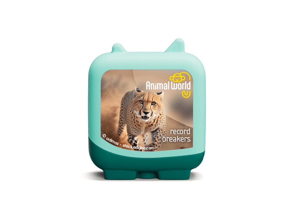 Animal World Record Breakers Pocket Tonies 4 Pack Audio Character