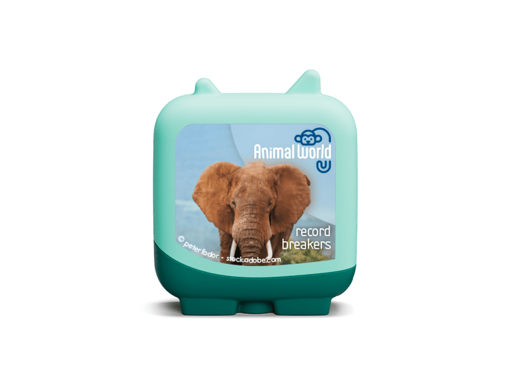 Animal World Record Breakers Pocket Tonies 4 Pack Audio Character