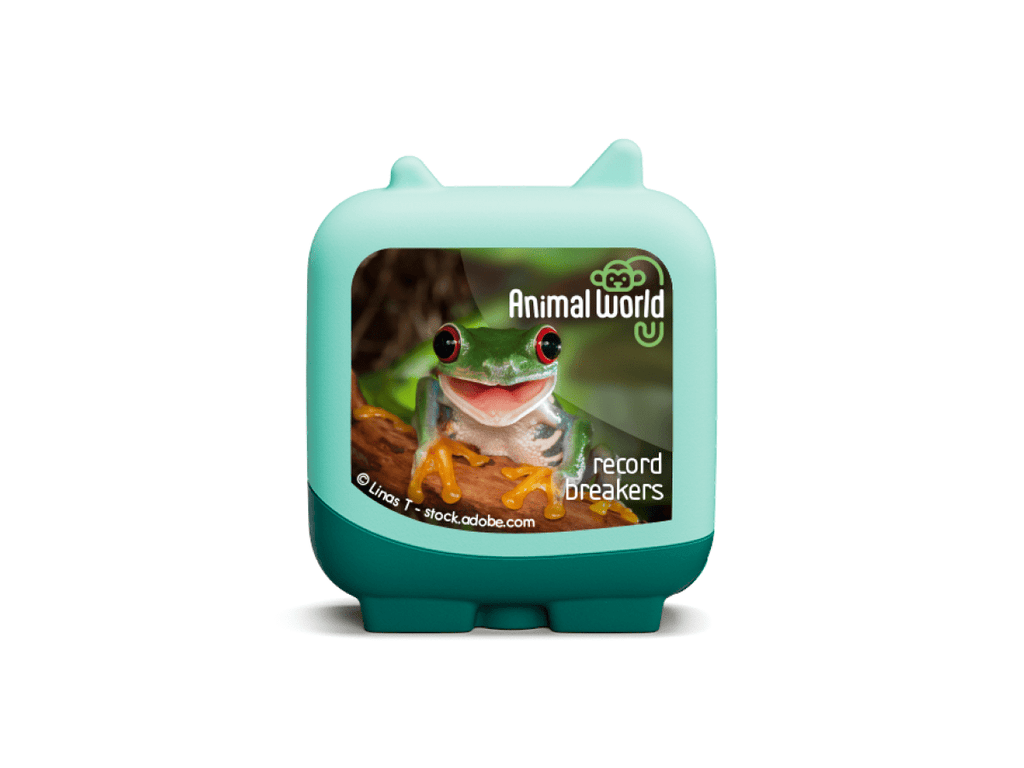 Animal World Record Breakers Pocket Tonies 4 Pack Audio Character