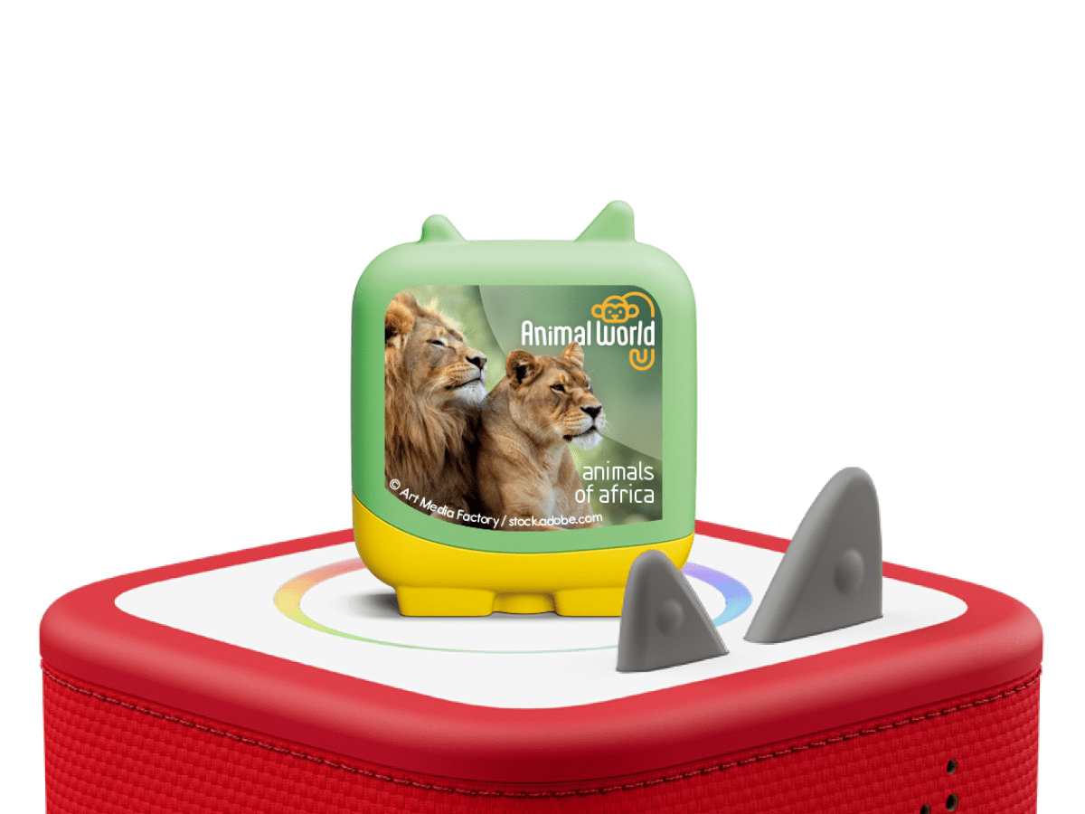 Animal World Animals of Africa Pocket Tonies 4 Pack Audio Character