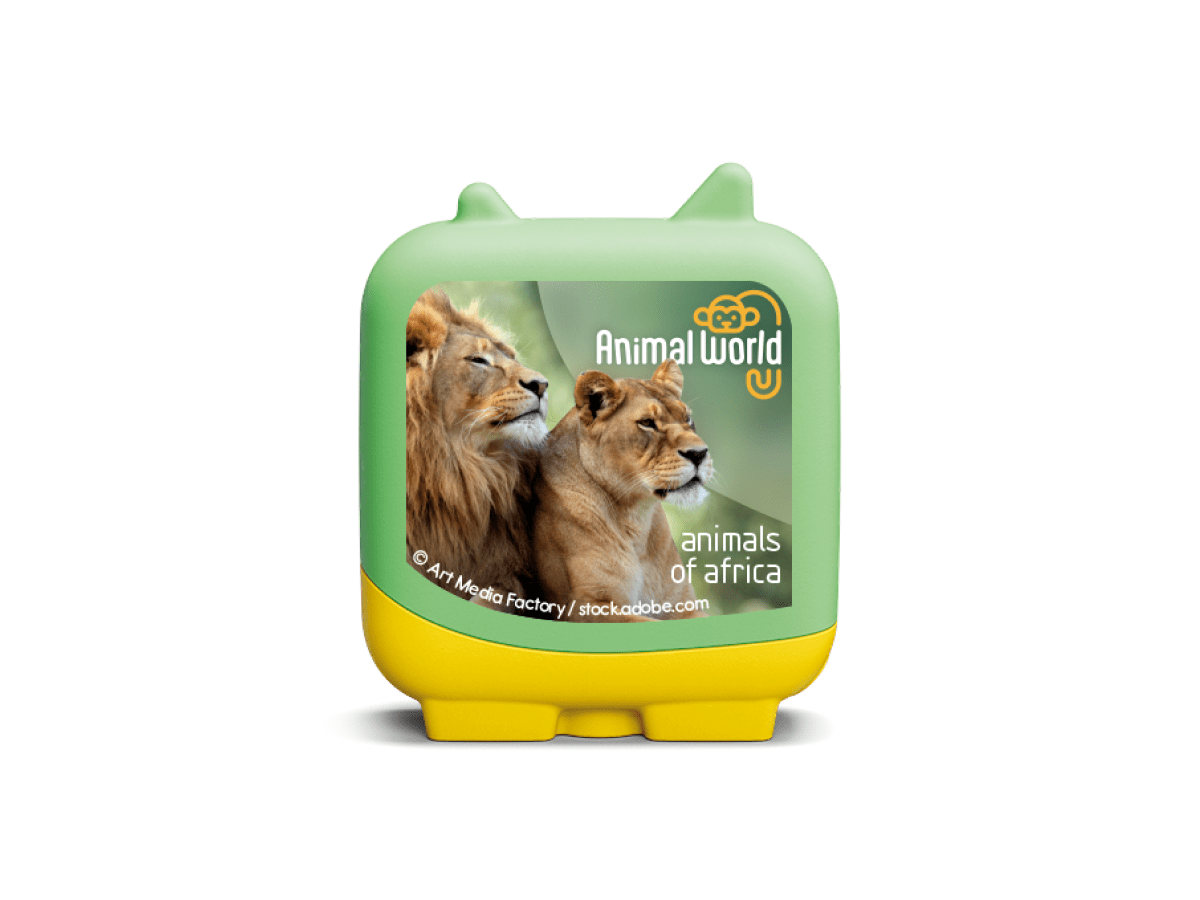 Animal World Animals of Africa Pocket Tonies 4 Pack Audio Character