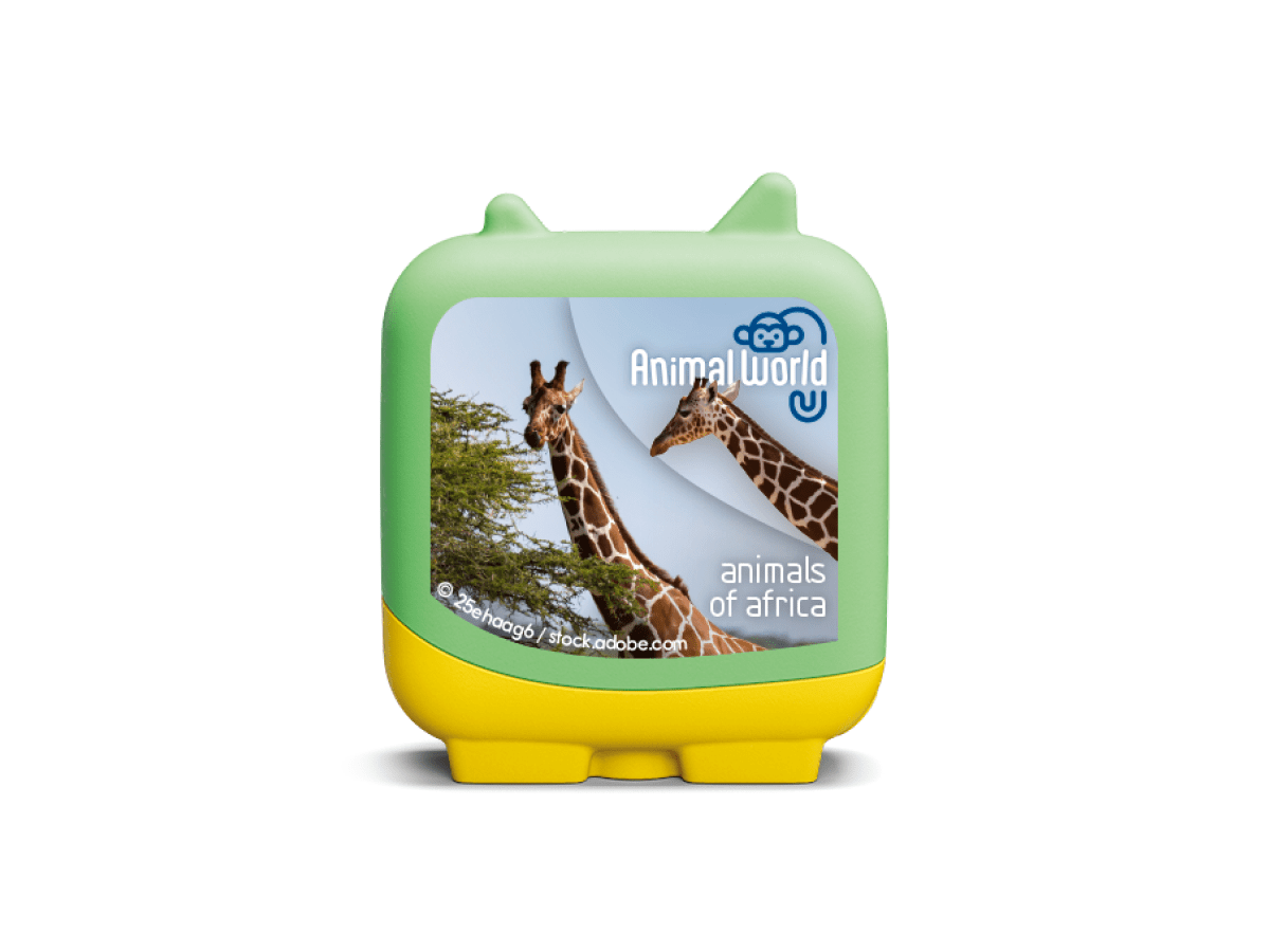 Animal World Animals of Africa Pocket Tonies 4 Pack Audio Character
