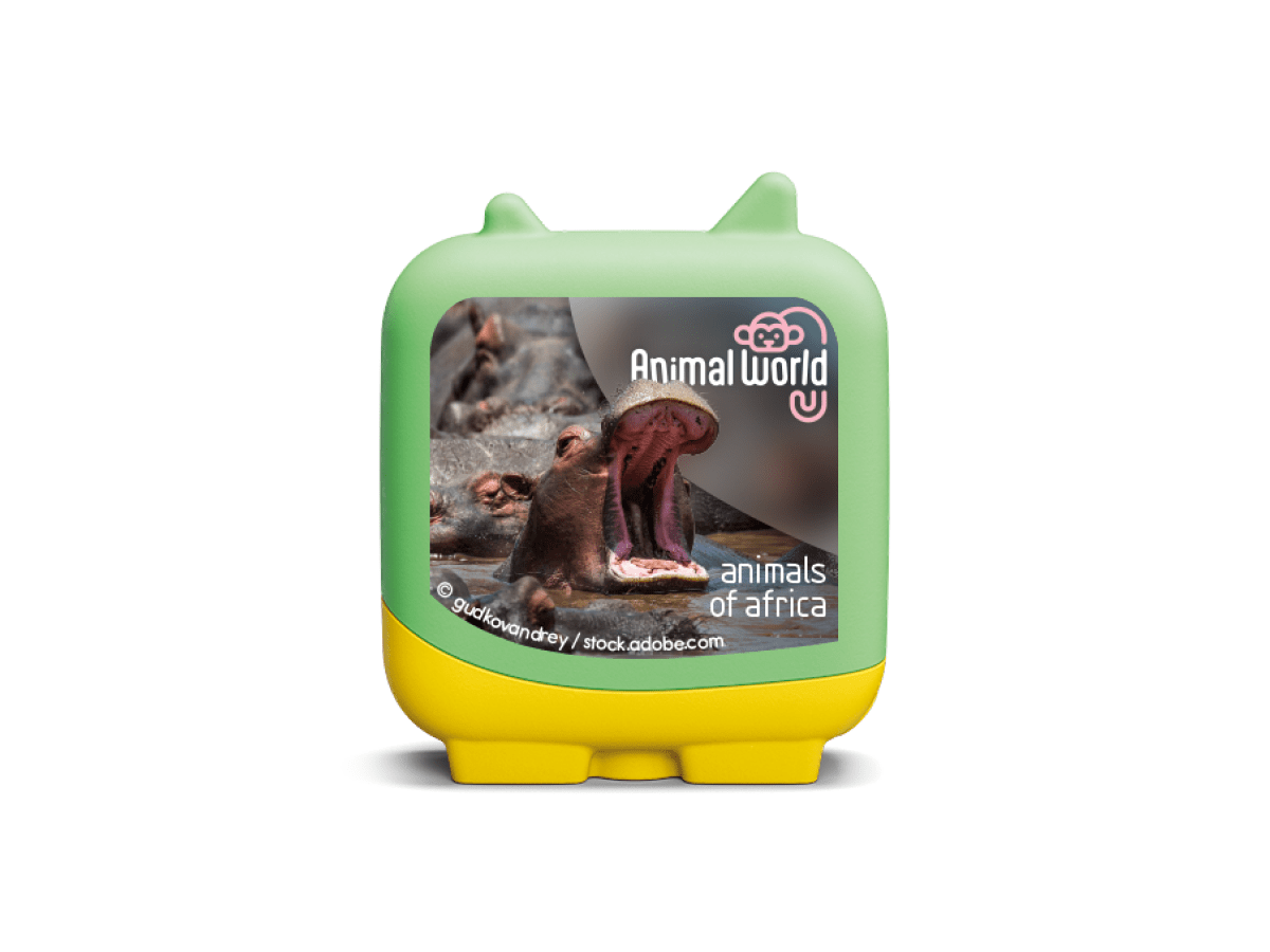 Animal World Animals of Africa Pocket Tonies 4 Pack Audio Character