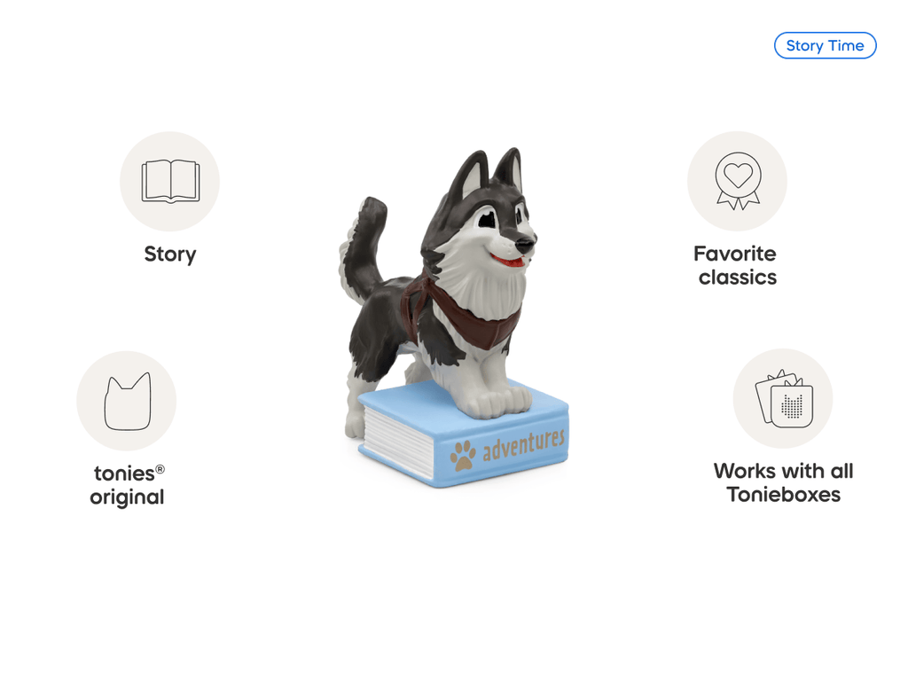 Animal Adventures Balto and Togo Tonie Audio Character Holiday Countdown