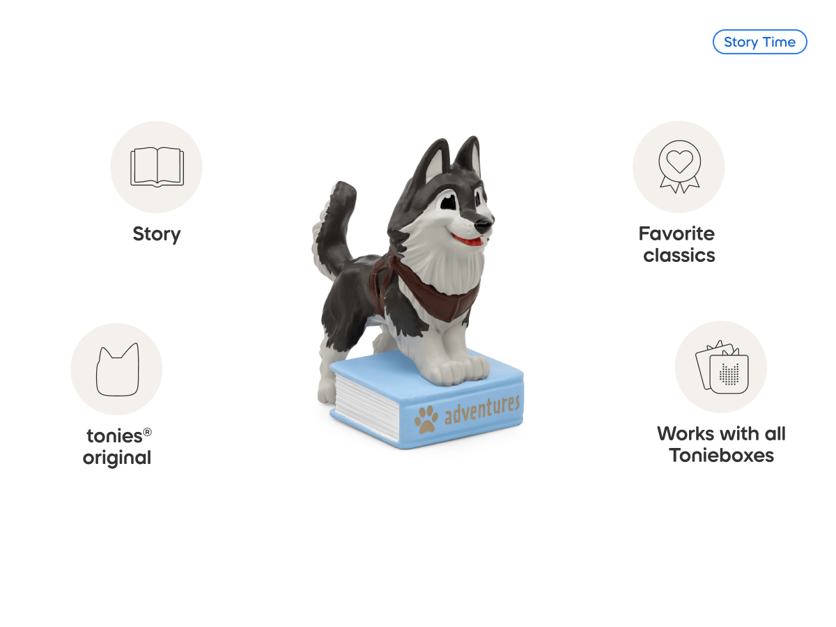 Animal Adventures Balto and Togo Tonie Audio Character Holiday Countdown