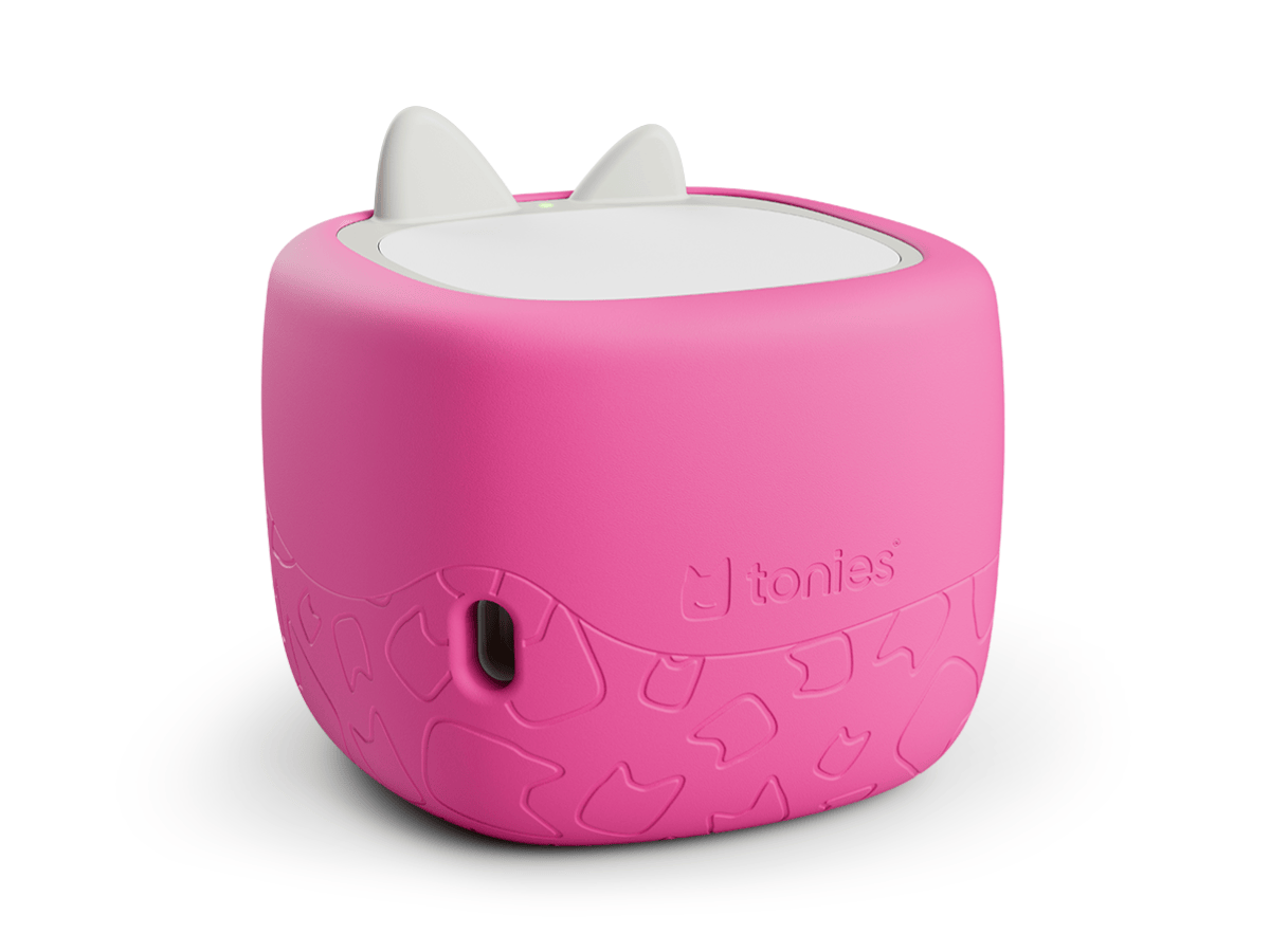 Toniebox Lite Cover Berry Pink Audio Player Lightweight Case