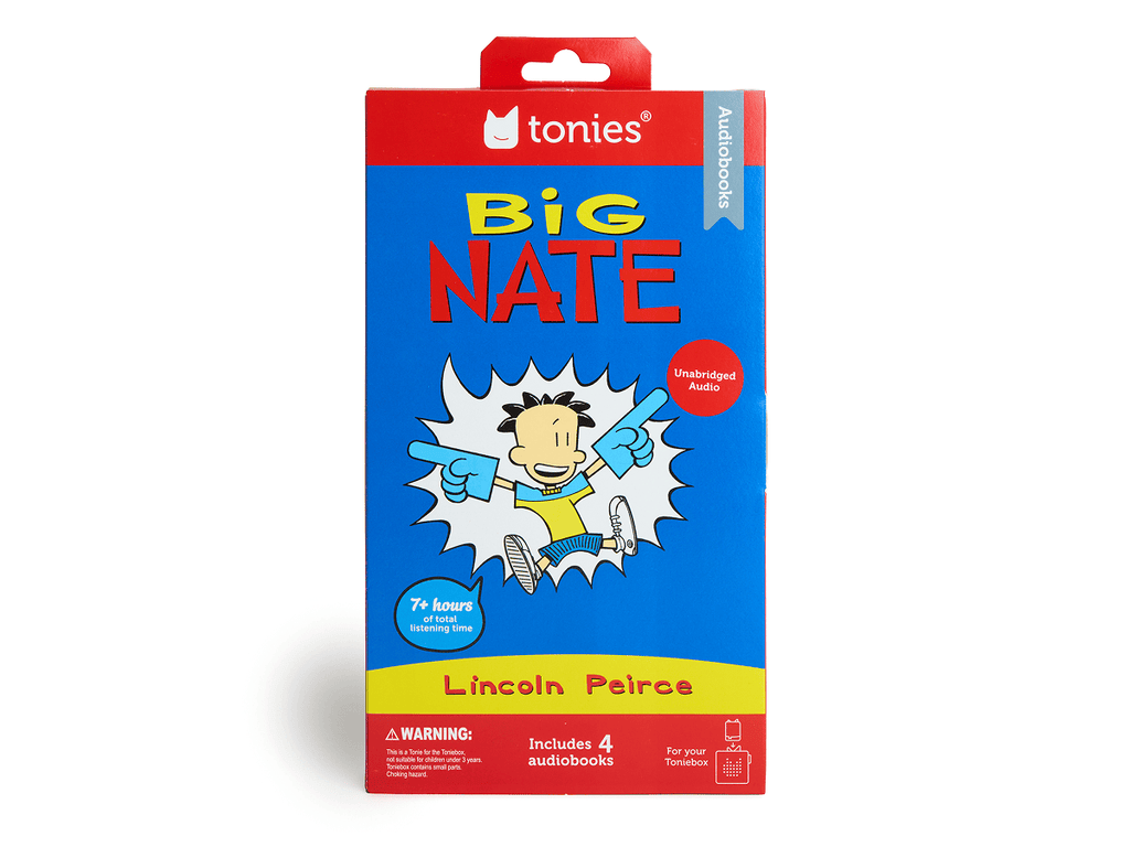 Big Nate Book Tonies 4 Pack Audio Character