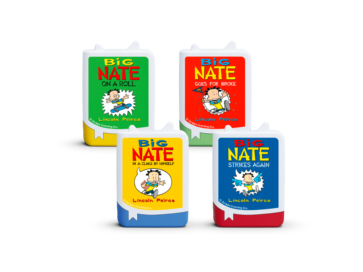 Big Nate Book Tonies 4 Pack Audio Character