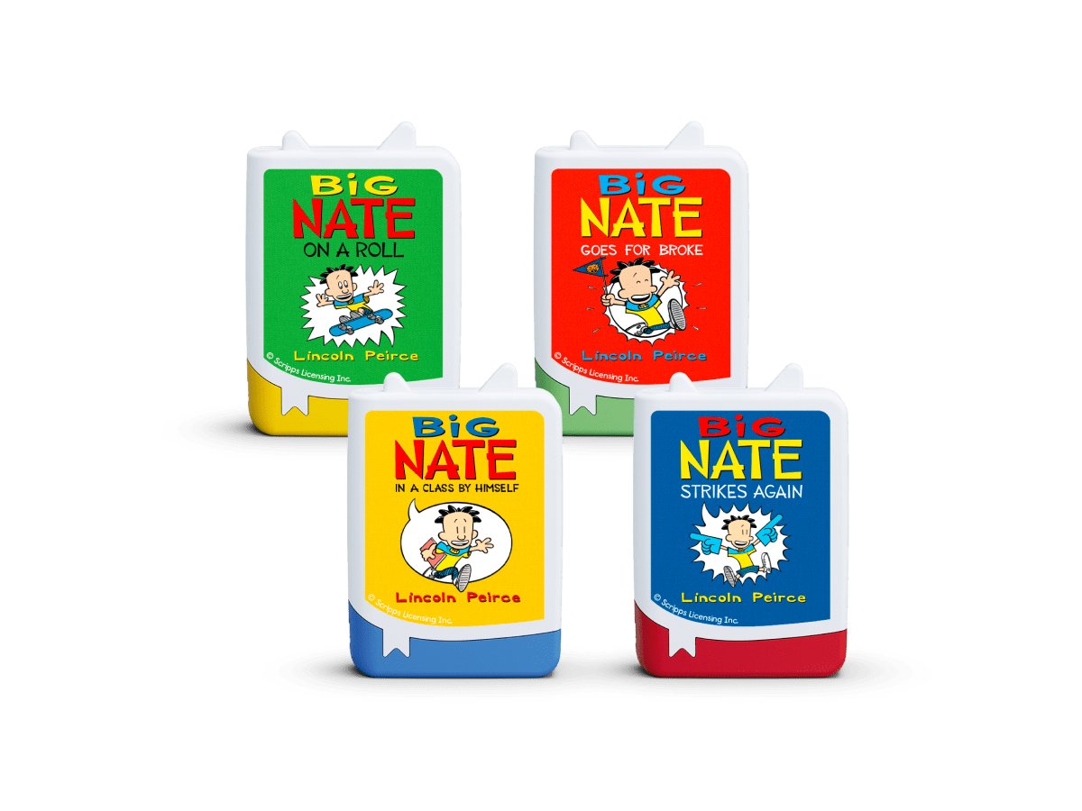 Big Nate Book Tonies 4 Pack Audio Character