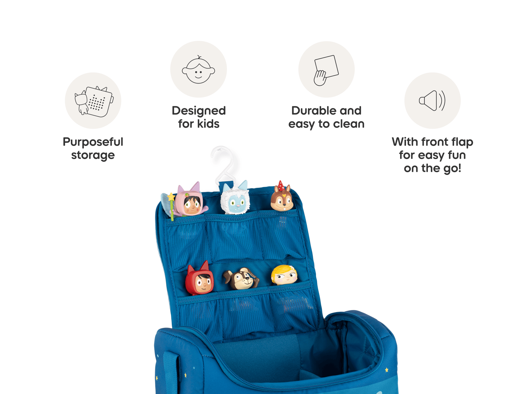 Listen and Play Bag for Toniebox Blast Off Audio Player