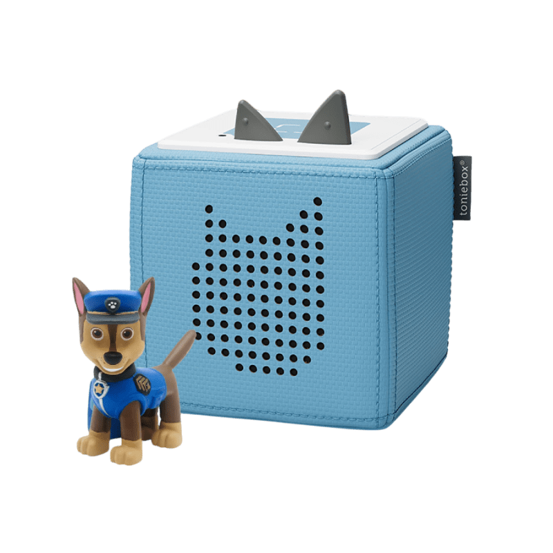 PAW Patrol Chase Toniebox 1 Starter Set Light Blue Audio Player Collection