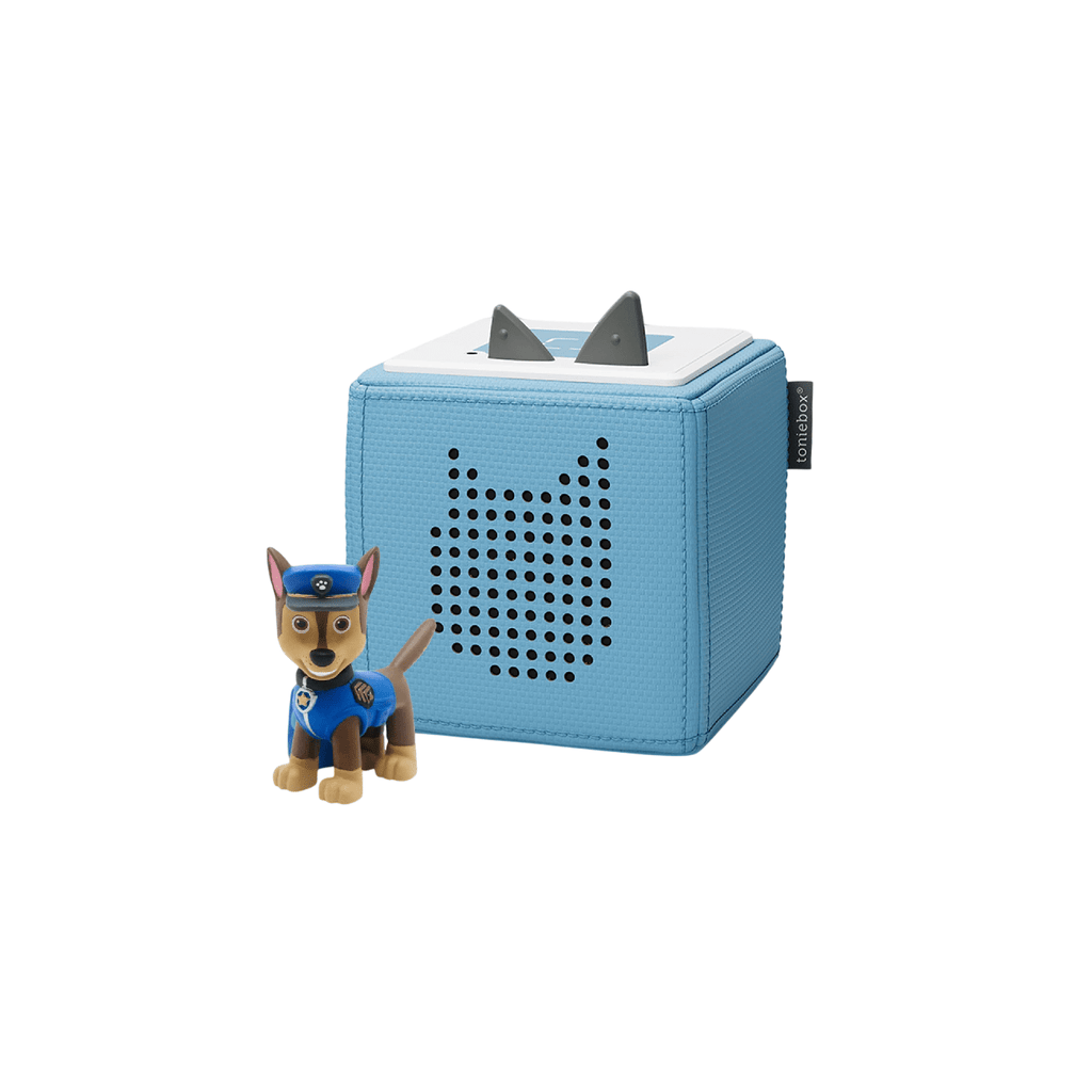 PAW Patrol Chase Toniebox 1 Starter Set Light Blue Audio Player Collection