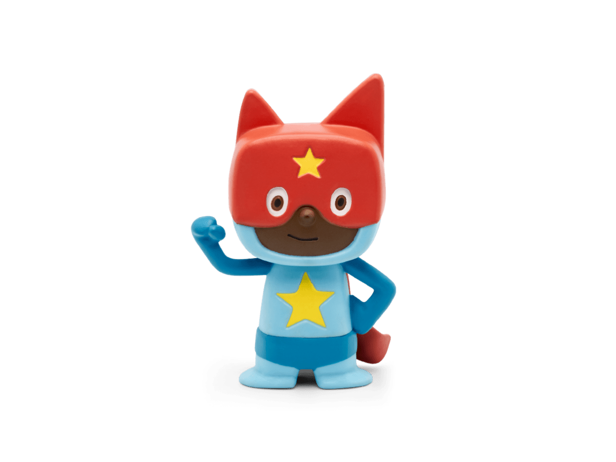 Blue and Red Superhero Creative Tonie Audio Character Recordable