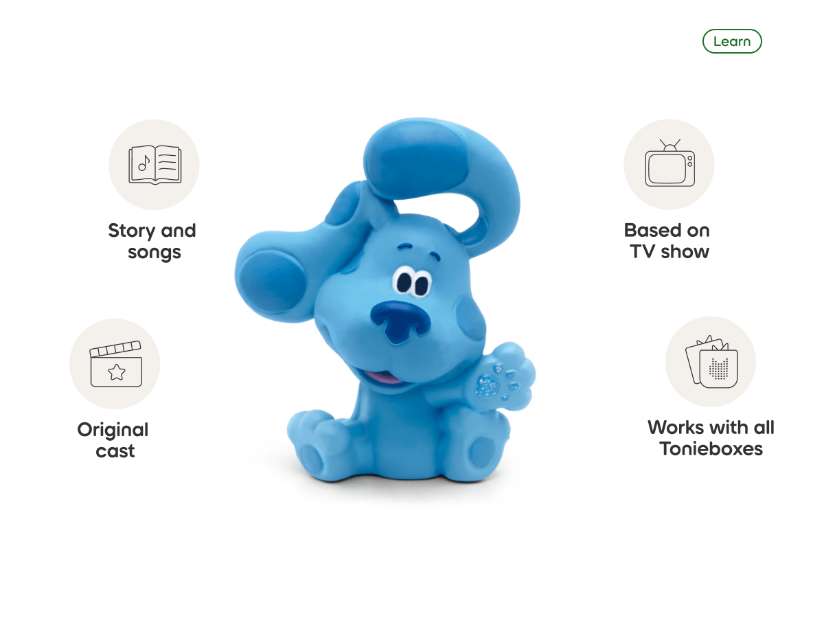 Blue's Clues and You Tonie Audio Character