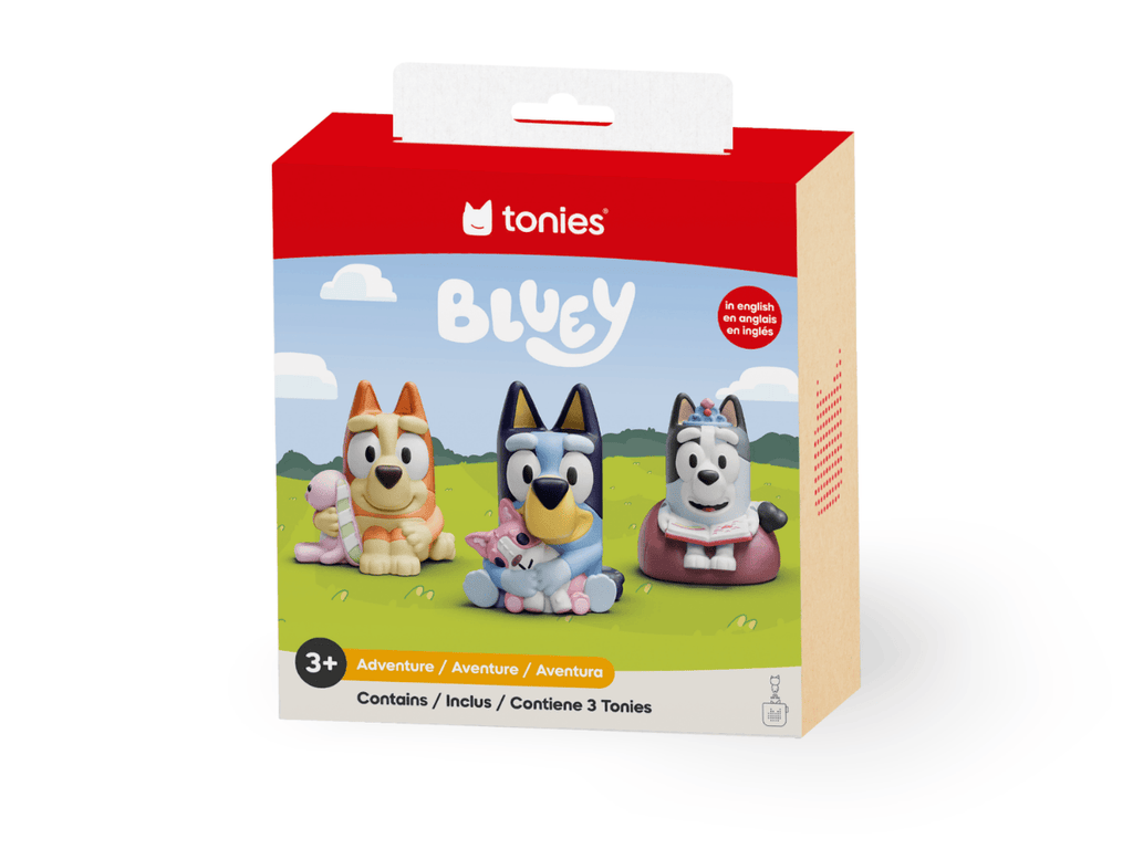 Bluey Tonies 3 Pack Audio Character