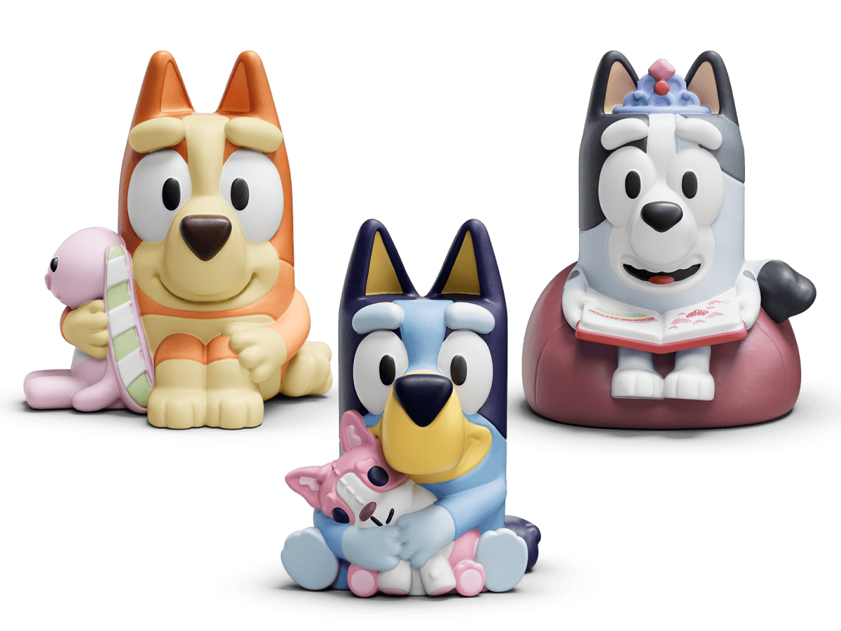 Bluey Tonies 3 Pack Audio Character