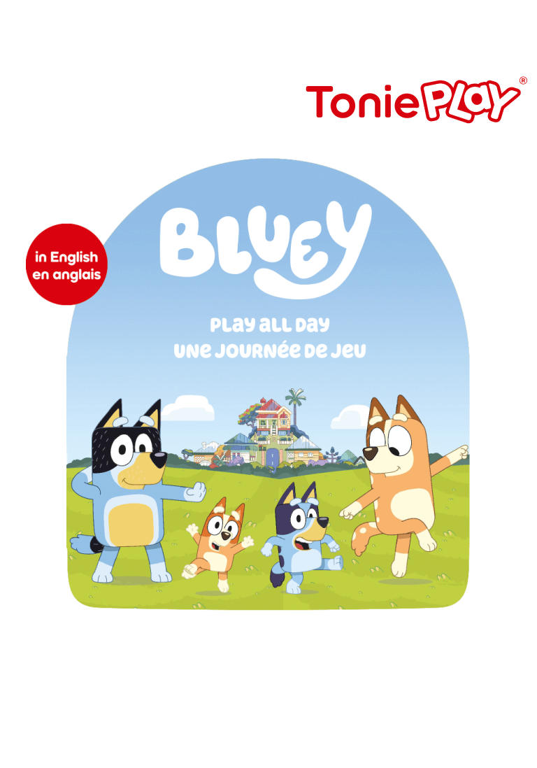 Tonieplay Bluey Play All Day Game Audio Character Activity