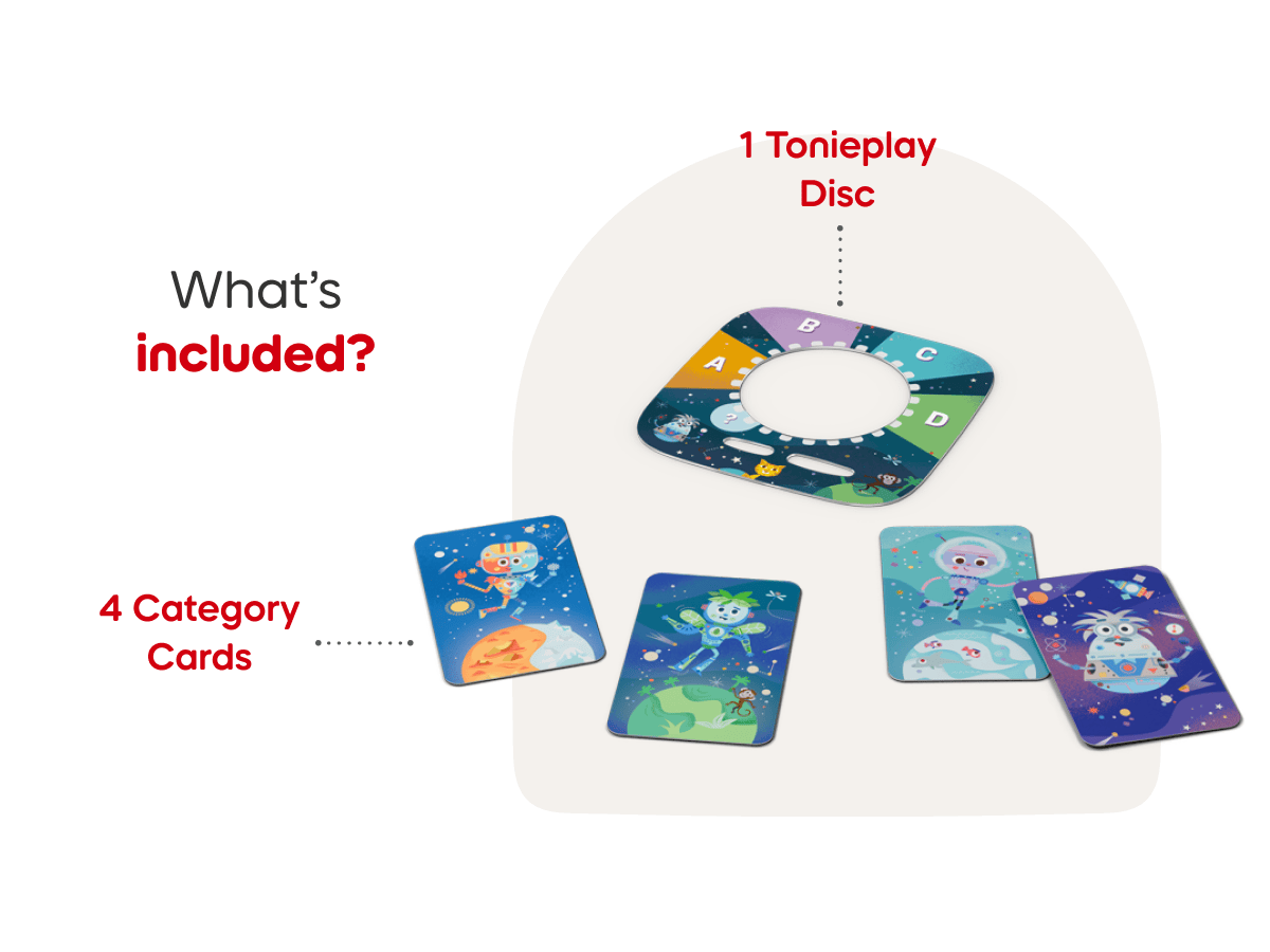Quizzles and Book Tonie Tonieplay Set Audio Character Collection