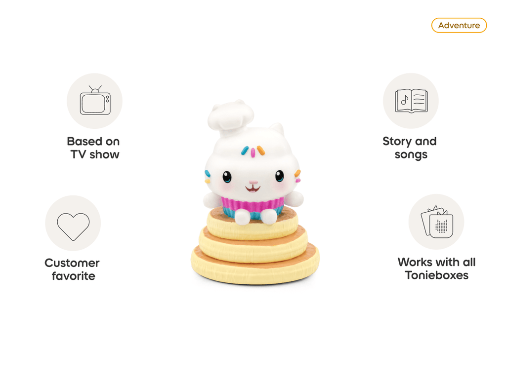 Gabby's Dollhouse Cakey Cat Tonie Audio Character