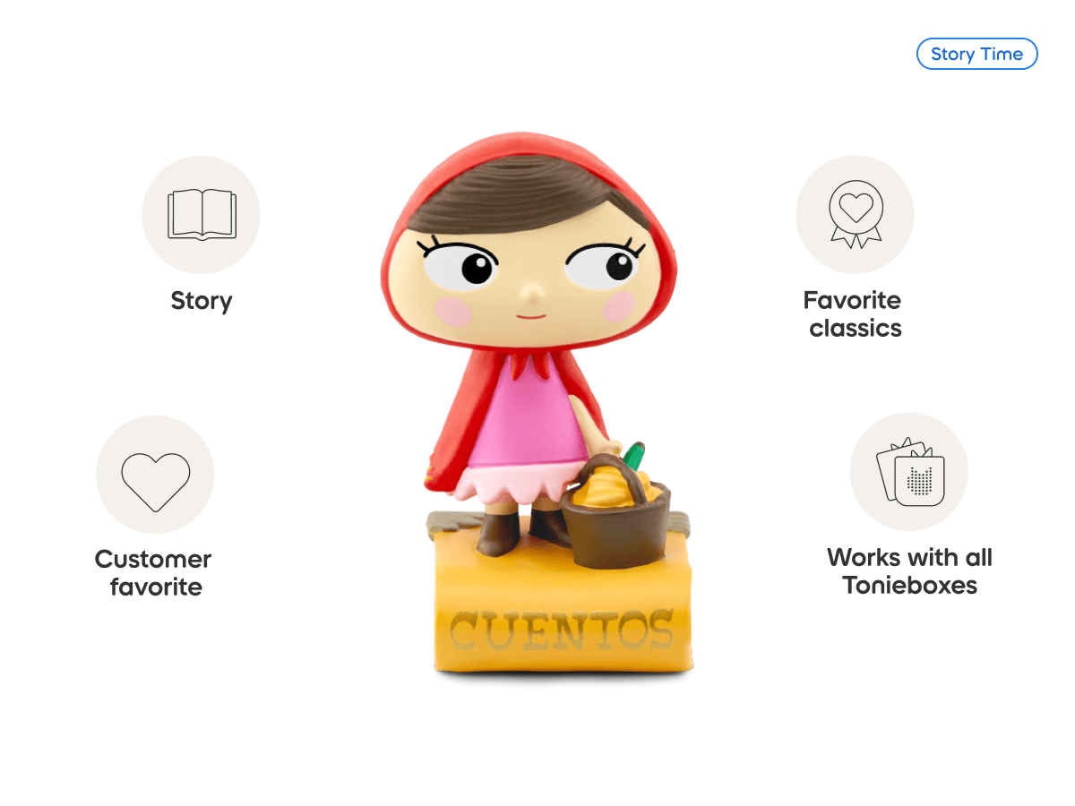 Caperucita Roja y Otros Cuentos De Hadas Tonie en Español Audio Character