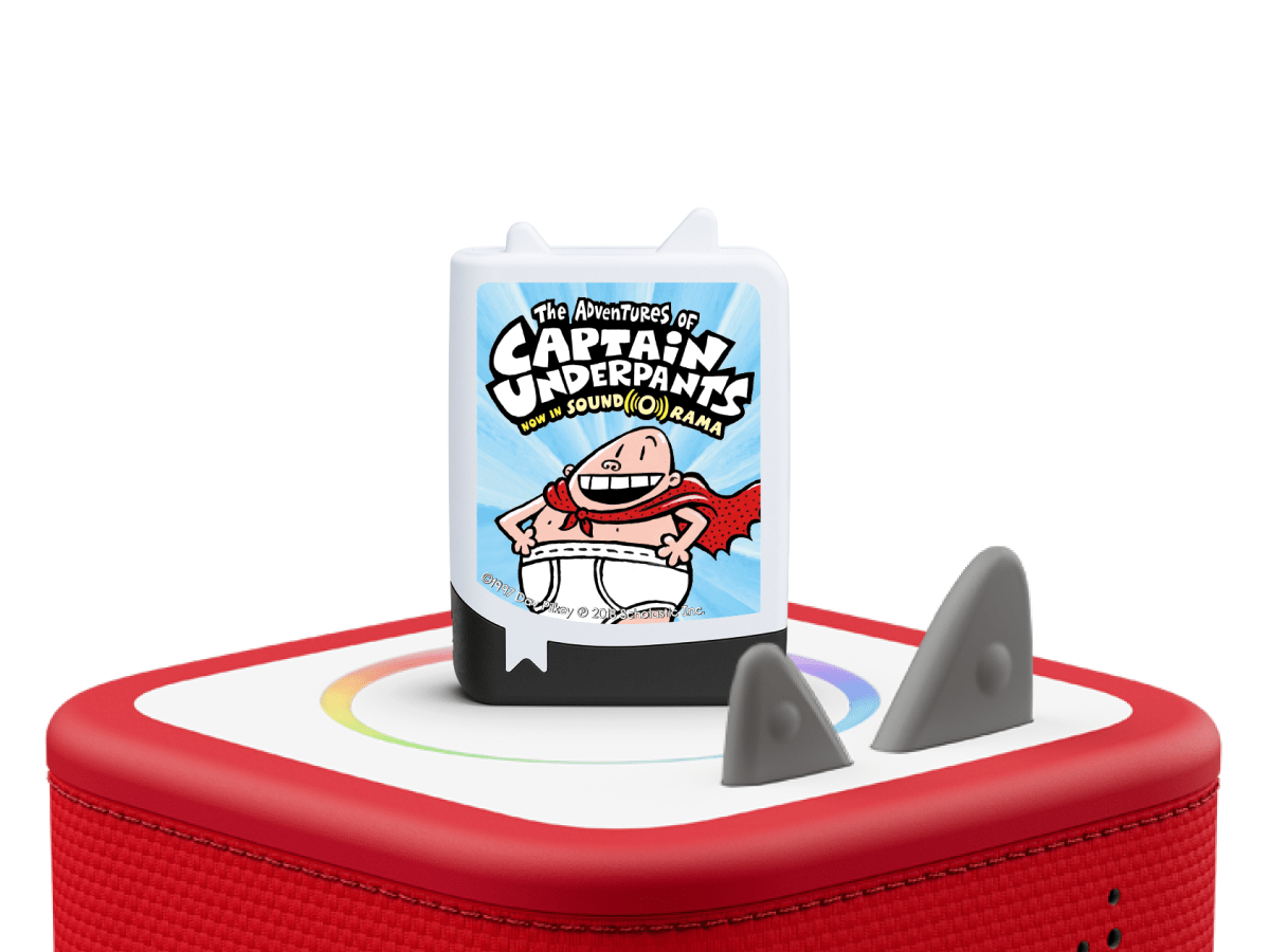Captain Underpants Book Tonies 4 Pack Audio Character