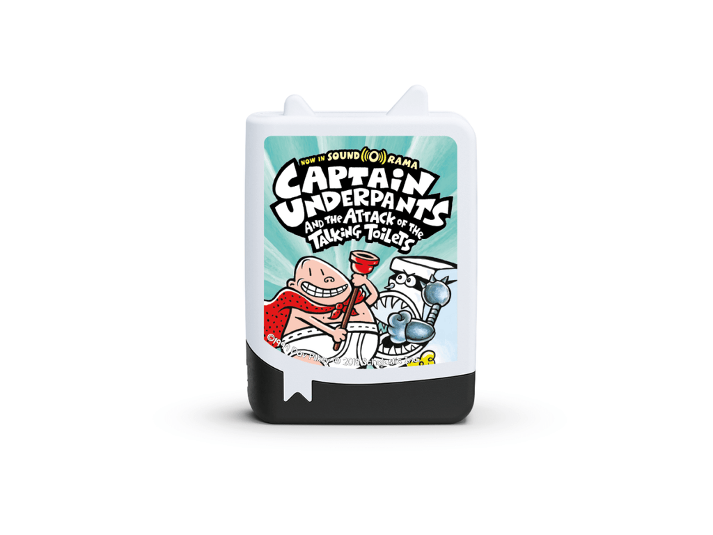 Captain Underpants Book Tonies 4 Pack Audio Character