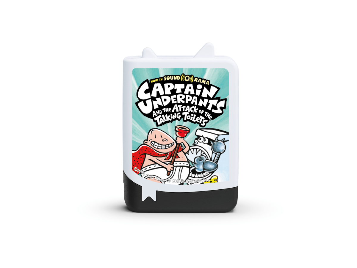 Captain Underpants Book Tonies 4 Pack Audio Character