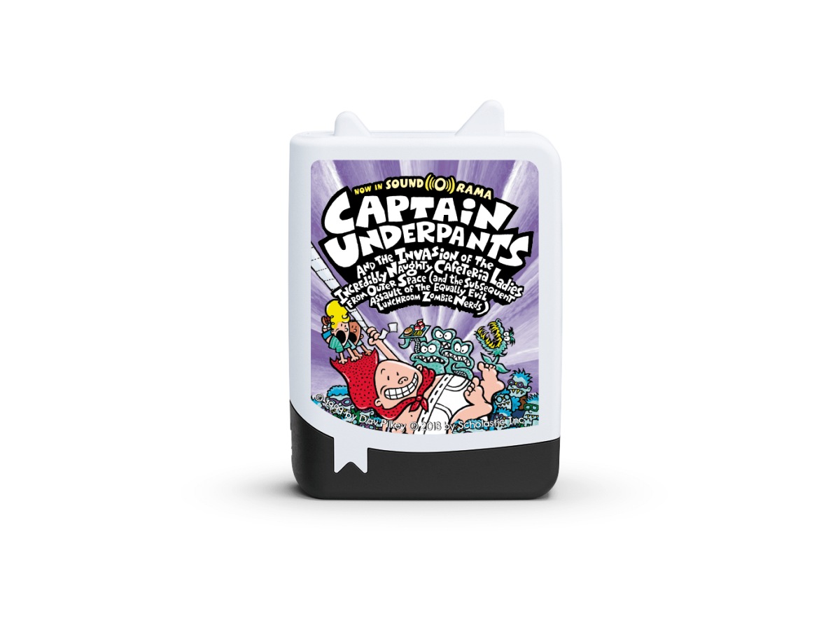 Captain Underpants Book Tonies 4 Pack Audio Character