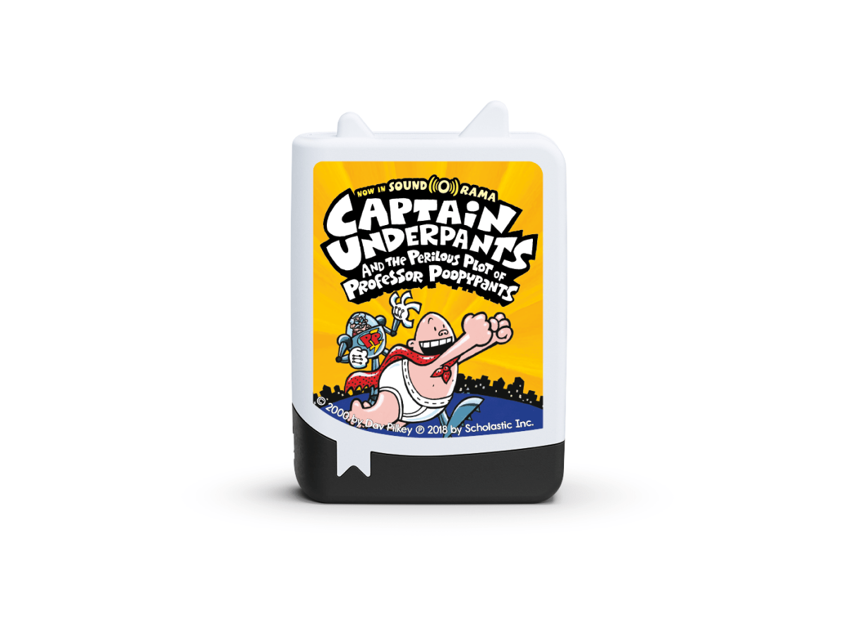 Captain Underpants Book Tonies 4 Pack Audio Character