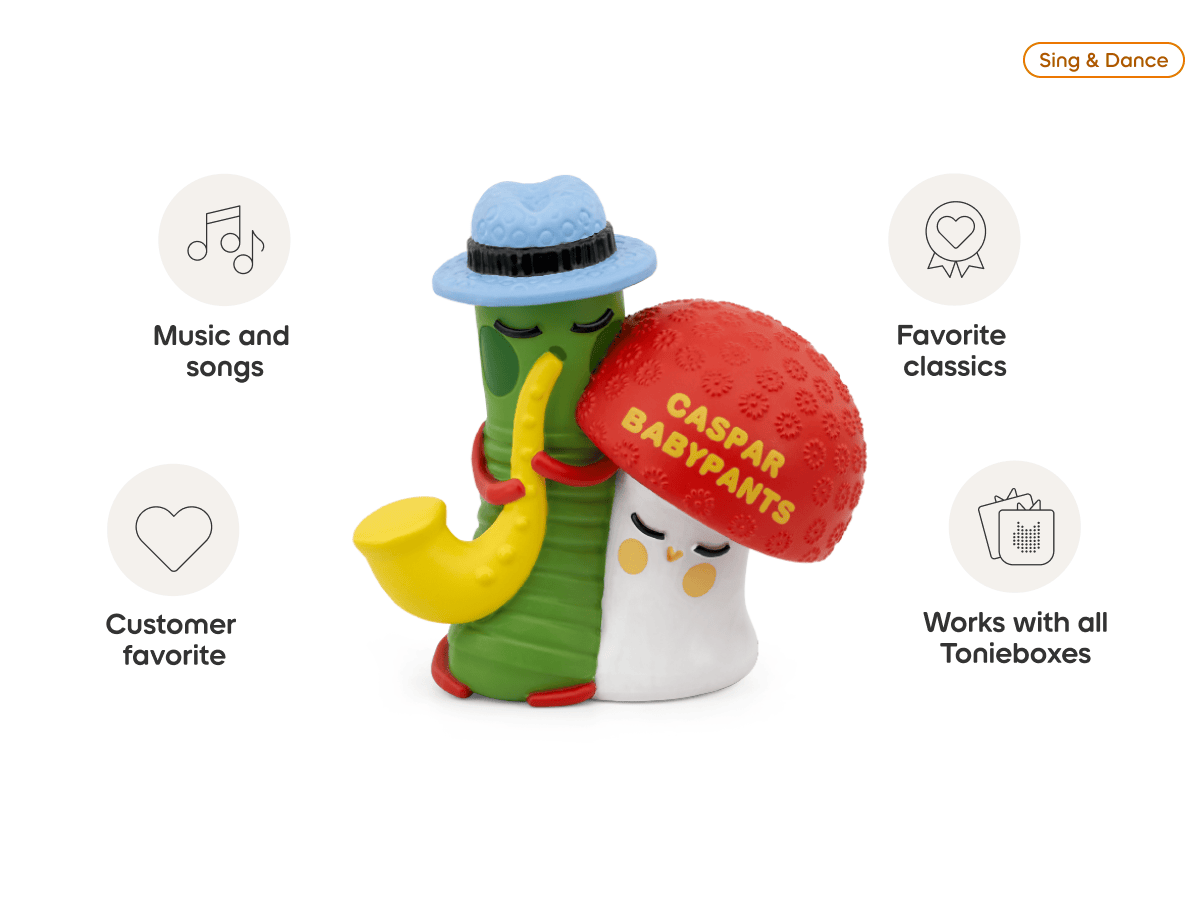 Caspar Babypants Tonie Audio Character