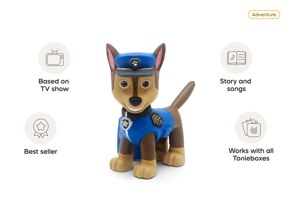 PAW Patrol Chase Tonie Audio Character