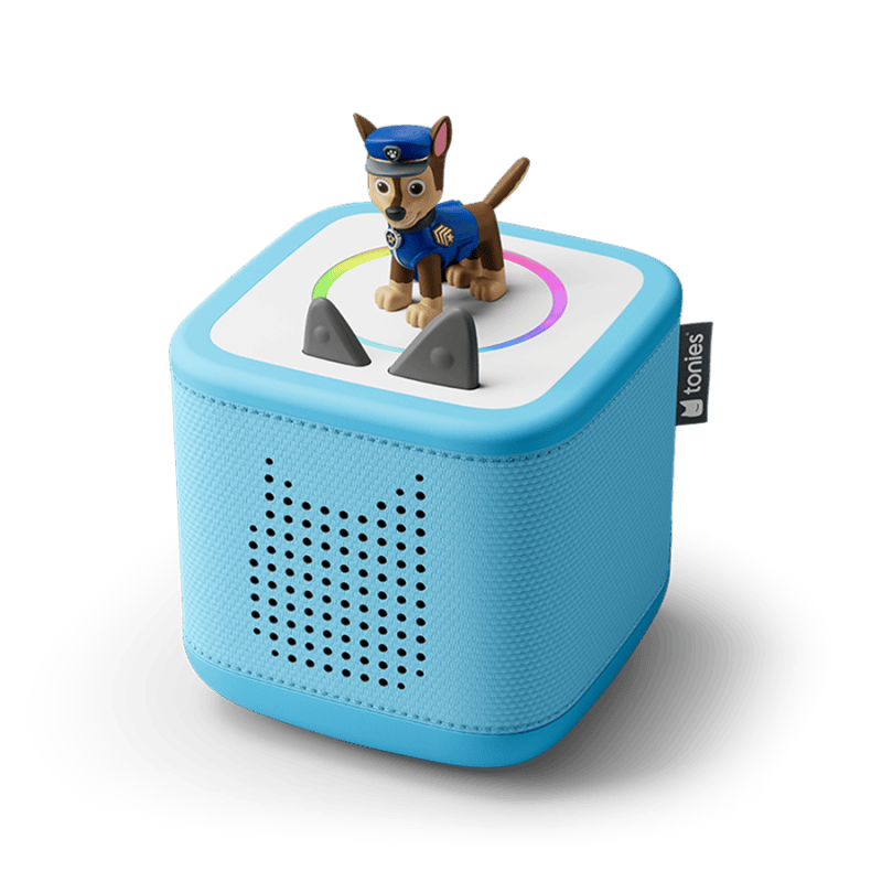 PAW Patrol Chase Toniebox 2 Starter Set Sky Blue Audio Player Collection