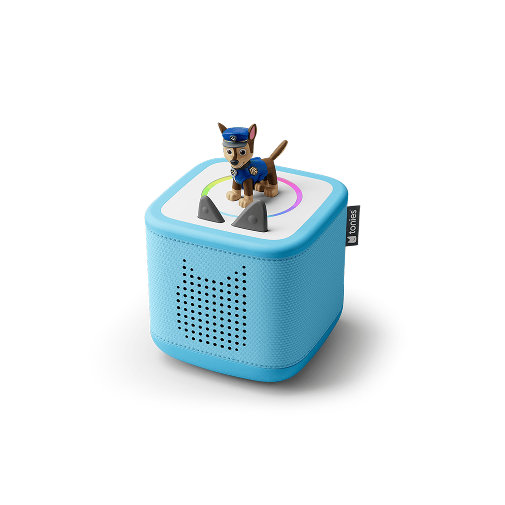 PAW Patrol Chase Toniebox 2 Starter Set Sky Blue Audio Player Collection