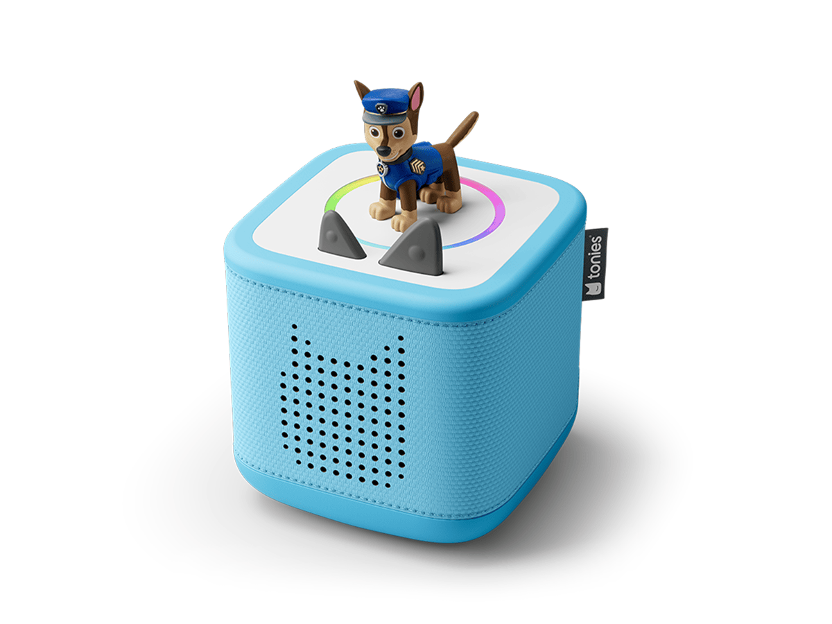 PAW Patrol Chase Toniebox 2 Starter Set Sky Blue Audio Player Collection
