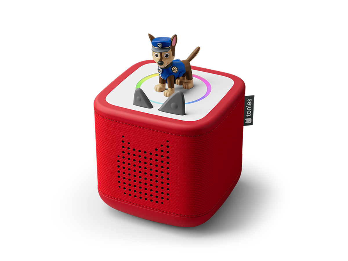 PAW Patrol Chase Toniebox 2 Starter Set- Sunset Red Audio Player Collection