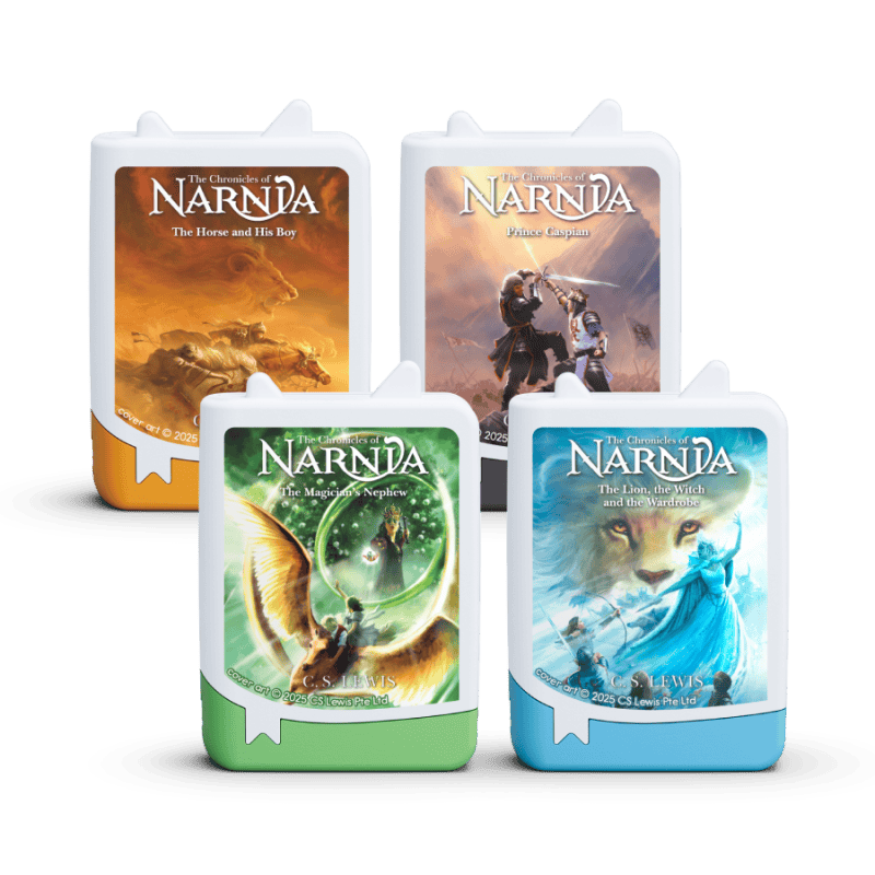 The Chronicles of Narnia Book Tonies Books 1-4 4 Pack Audio Character