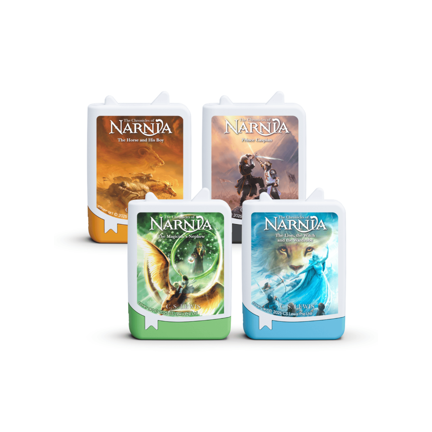 The Chronicles of Narnia Book Tonies Books 1-4 4 Pack Audio Character