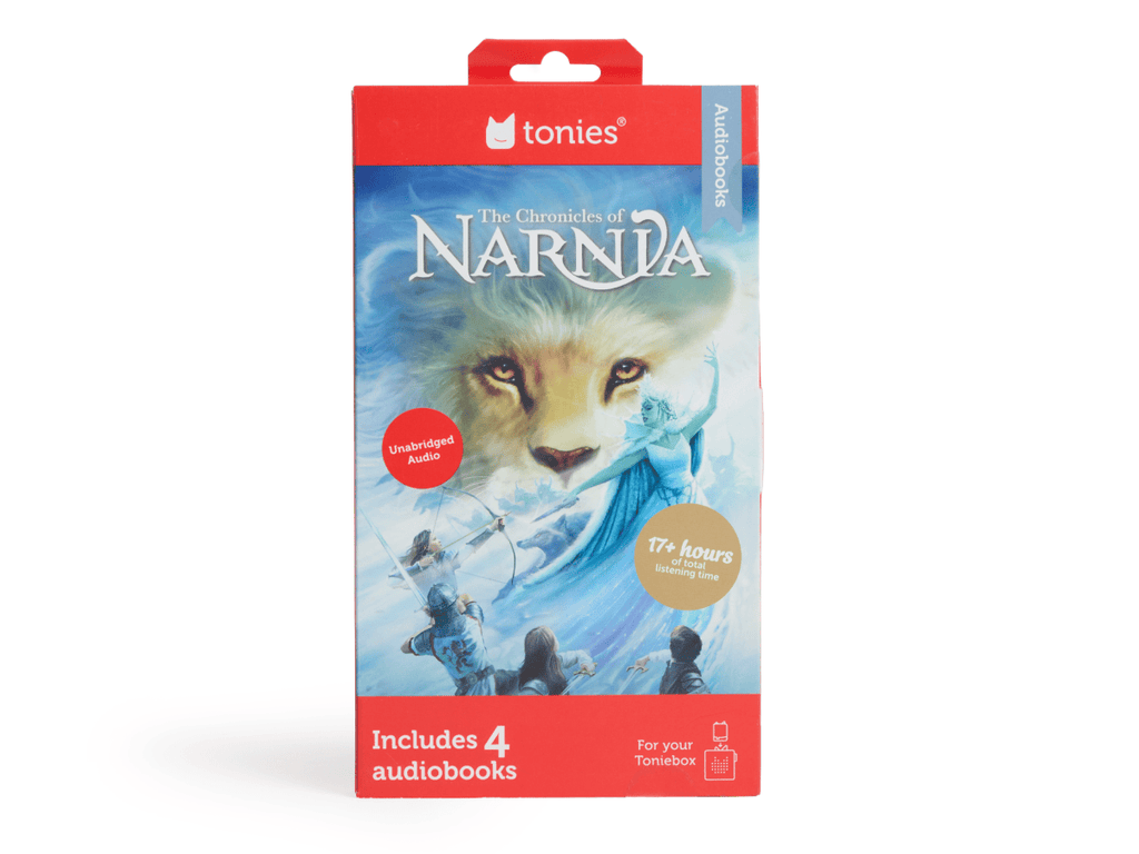The Chronicles of Narnia Book Tonies Books 1-4 4 Pack Audio Character